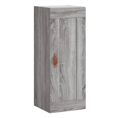 (grey sonoma) vidaXL Wall Mounted Cabinet Bathroom Cabinet Cupboard White Engineered Wood