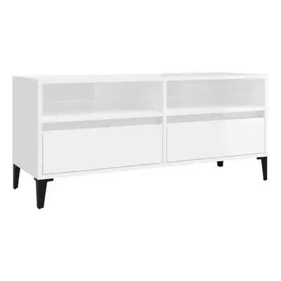 (high gloss white, x 34.5 x 44.5 cm) vidaXL TV Cabinet TV Unit Storage Cabinet Media Unit Cupboa