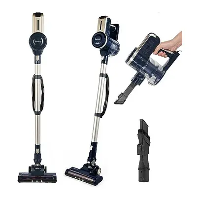 BEL01625 Airxcel Turbo Vacuum Cleaner - Converts To Handheld, Lightweight Corded Stick Vac, Wall