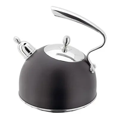 Stellar Black 2.5l Kettle with Whistle