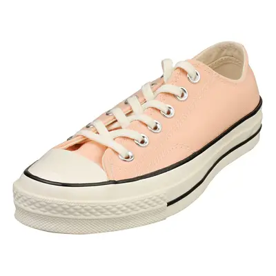 (4) Converse Chuck Ox Unisex Casual Trainers in Coral