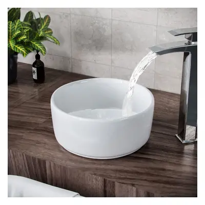 Etive 310mm Cloakroom Round Counter Top Basin Bowl