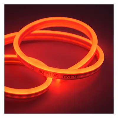 (Red, M) DIY Christmas Holiday Decoration Flexible LED Strip 6mm Narrow Neon light