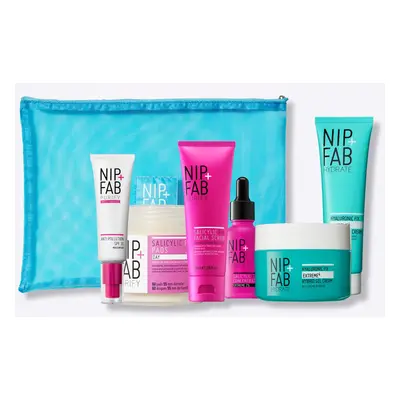 Nip + Fab Purify & Hydrate Gift Set | Clear Oil and Reduce Blemishes with Salicylic acid | Salic