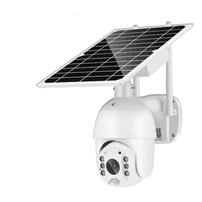 (WIFI) 4G/WiFi Solar Powered Network Surveillance Camera Two Way Audio Outdoor Waterproof Low Po