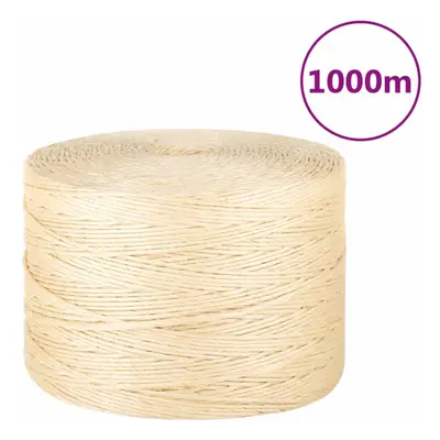 (1000 m) vidaXL Rope Jute String Hemp Rope Twine String for Cat Scratching 100% Sisal