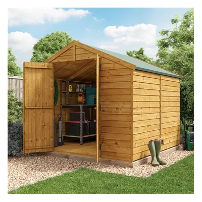 (8x8, Windowless) BillyOh Keeper Overlap Apex Shed