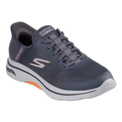 (6 UK, Charcoal/Orange) Skechers Mens 2.0 Simplicity Arch Fit Trainers