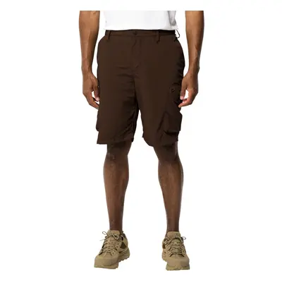 (L, Mahogany) Jack Wolfskin Mens Kalahari Outdoor Walking Hiking Cargo Pants Shorts