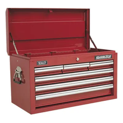 660 x x 375mm RED Drawer Topchest Tool Chest Lockable Storage Unit Cabinet