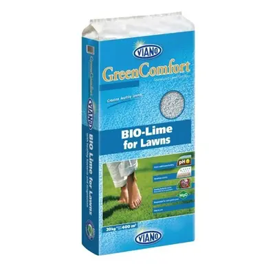 Viano BIO-Lime For Lawns Organic Fertiliser - 20kg | Organic Lawn Feed