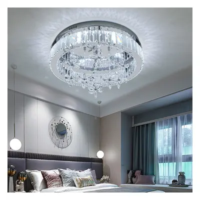 Modern Round Crystal Celling Light with Crystal Pendant