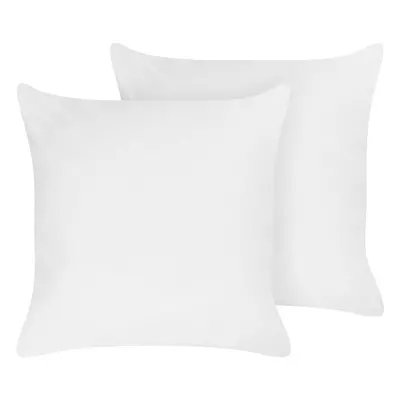 Set of Pillows TRIGLAV High x cm White