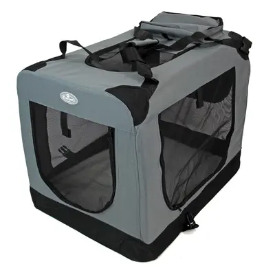 Easipet Fabric Pet Carrier Grey Large