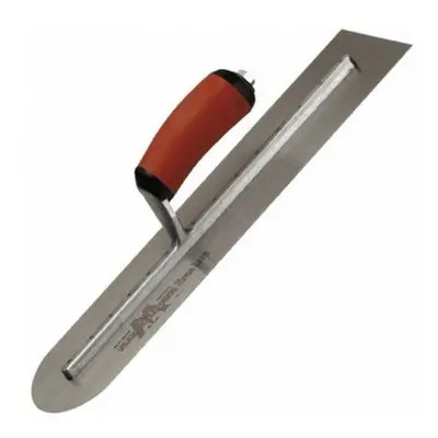 Marshalltown MXS66RED Finishing Trowel 16" x 4" Mild Steel Rounded Ends Durasoft Handle