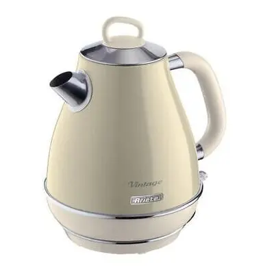 Ariete Retro Jug Kettle, Cream Vintage Style, 1.7 Litre, W