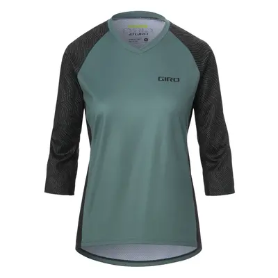 (M, Grey / Green Pounce) Giro Ladies Roust / MTB Jersey