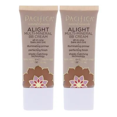 Pacifica K0003356 oz Alight Multi-Mineral BB Cream for Women, Dark - Pack of