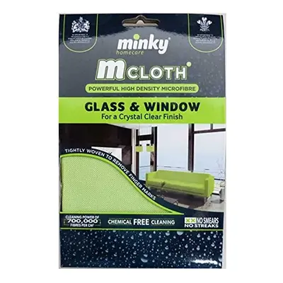 Minky Cloth Glass & Window Microfibre Cloth (Colour may vary)