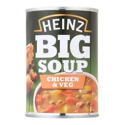 Heinz Big Soup Chicken and Vegetable, g (Pack of 12)