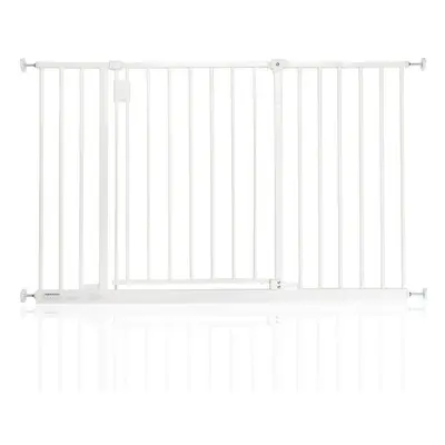 (White, 115.6cm - 121.6cm) Safetots Extra Wide Hallway Baby Gate