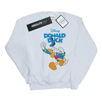 (3XL, White) Disney Mens Donald Duck Furious Donald Sweatshirt