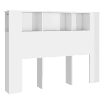 (high gloss white) vidaXL Headboard Cabinet Bed Headboard Home Indoor Furniture Multi Colours