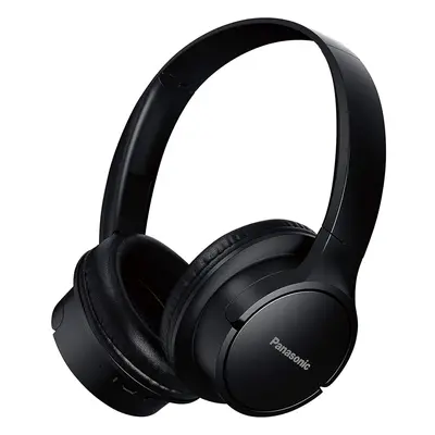 Panasonic RB-HF520BE-K Bluetooth Over-Ear Headphones (Voice Control, Wireless, Up to Hours Batte