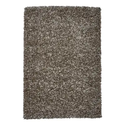 (160cm x 220cm) Vista Shaggy Pile Rug Polypropylene Large Floor Mat (Beige)