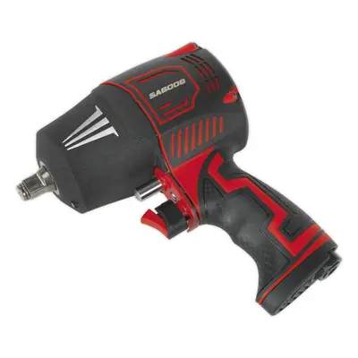 Heavy Duty Composite Air Impact Wrench - 1/2 Inch Sq Drive - Twin Hammer