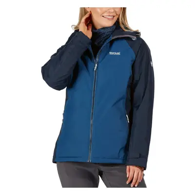 (12, Blue) Regatta Womens Voltera Protect Waterproof Insulated Heated Walking Jacket