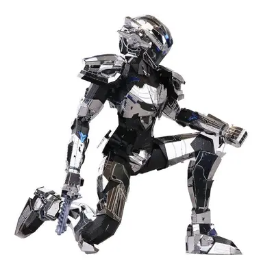 DIY Puzzle 3D Metal Robot Model Building 165*100*120mm Nano Core Bader For Kids Gift Toys