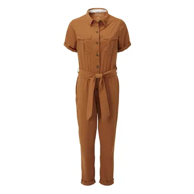 (14 UK, Toasted Pecan) Craghoppers Womens/Ladies Rania Nosilife Jumpsuit