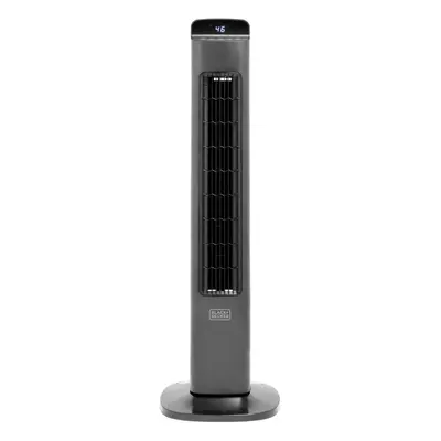 BLACK+DECKER BXFT50008GB 36â Smart Digital Tower Fan, Speed Settings, Modes, HOME APP, Weekly 