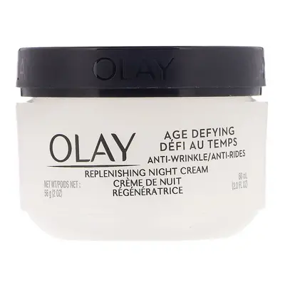 Olay, Age Defying, Anti-Wrinkle, Night Cream, fl oz (60 ml)