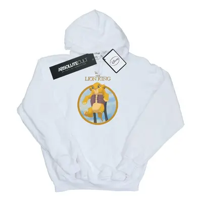 (5XL, White) Disney Mens The Lion King Show Simba Hoodie