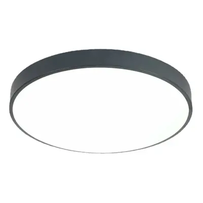 (Black, 36W) LED Ceiling Light Ultra Thin Flush Mount Kitchen Round Home Fixture