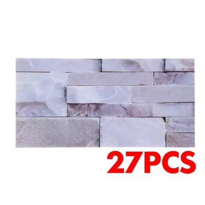 (27pcs) PVC Sticker Kitchen Tile Stickers Bathroom Self-adhesive Wall Decor Home DIY