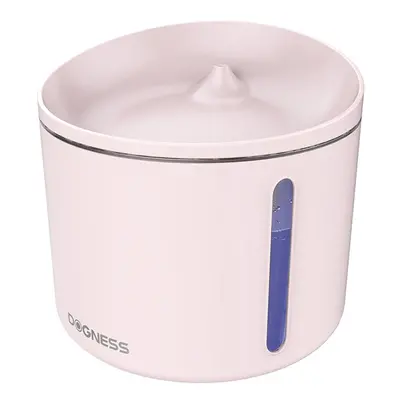 (Pink, 3.2L) 1L/3.2L Autoxic Pet Water Dispenser Multiple Filteration Cat Water Fountain with Si