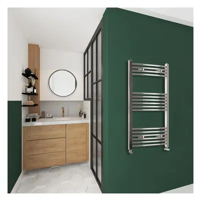 Clearance Sale Curved Bathroom Radiator Chrome 1000x400mm