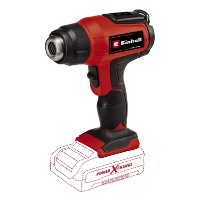 Einhell Power X-Change 18V Cordless Heat Gun - Battery Powered Hot Air Gun With Accessories For 