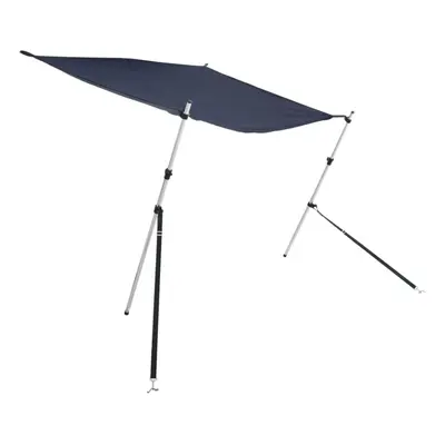 (navy blue, x x (115-194) cm) vidaXL T-Top Shade Extension T-Top Bow Shade UV Protection Bow Are