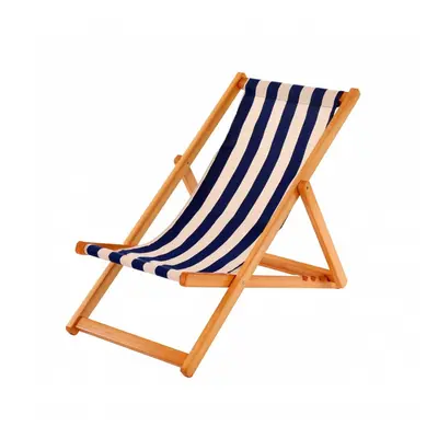 Oypla Traditional Folding Hardwood Garden Beach Deck Chairs Deckchairs