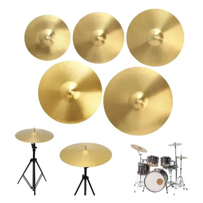 (12 Inch) 12/14/16/18/20 Inch Brass Alloy Drum Cymbal for Percussion Instruments Players Beginne