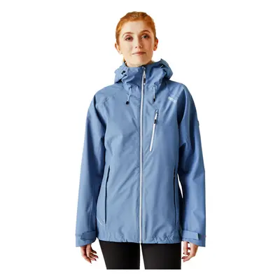 (8, Coronet Blue) Regatta Womens Birchdale Waterproof Hooded Outdoor Jacket