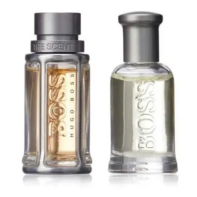 Hugo Boss Pcs Mini Set For Men: Boss Bottled Ml Eau De Toilette Mini + The Scent Ml Eau De Toile