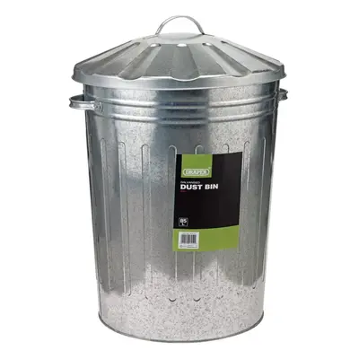 Galvanised Dust Bin, 85L