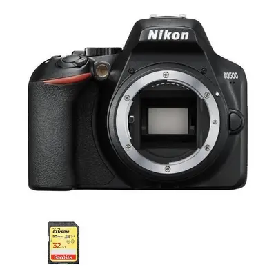 NIKON D3500 Body Black + 32GB SD card