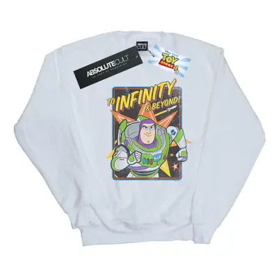 (3XL, White) Disney Mens Toy Story Buzz To Infinity Cotton Sweatshirt