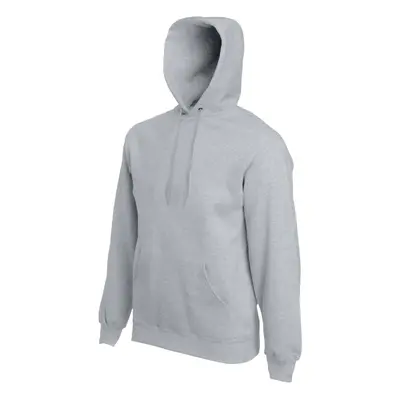 (3XL, Heather Grey) Fruit Of The Loom Mens Premium 70/30 Hooded Sweatshirt / Hoodie